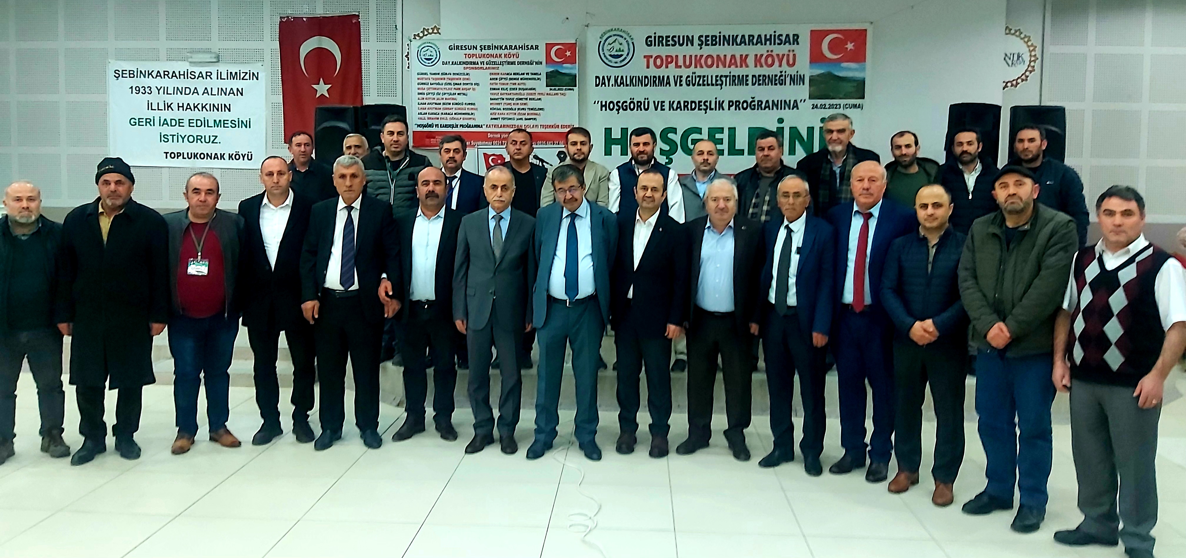 Toplukonak Köyü Derneği Hoşgörü ve Kardeşlik Gecesi Düzenledi