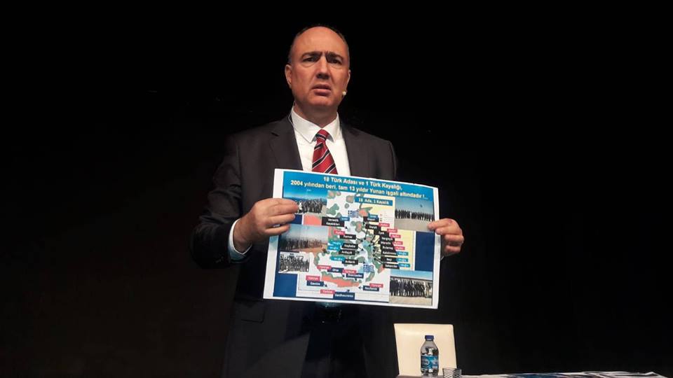 Gazeteci Yenerer Yunan İşgali  konulu konferansta konuştu 
