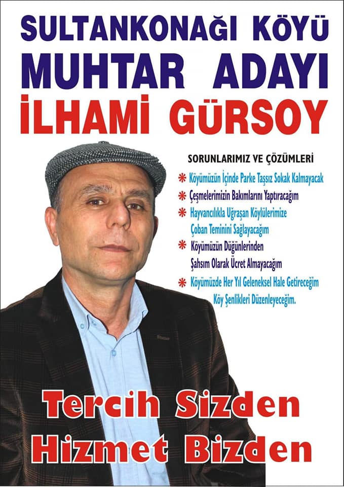 Muhtar Adayı İlhami Gürsoy hizmet aşkıyla geliyor...