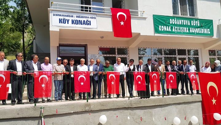 Şebinkarahisarın Doğanyuva Köyünde Açılışlar Yapıldı