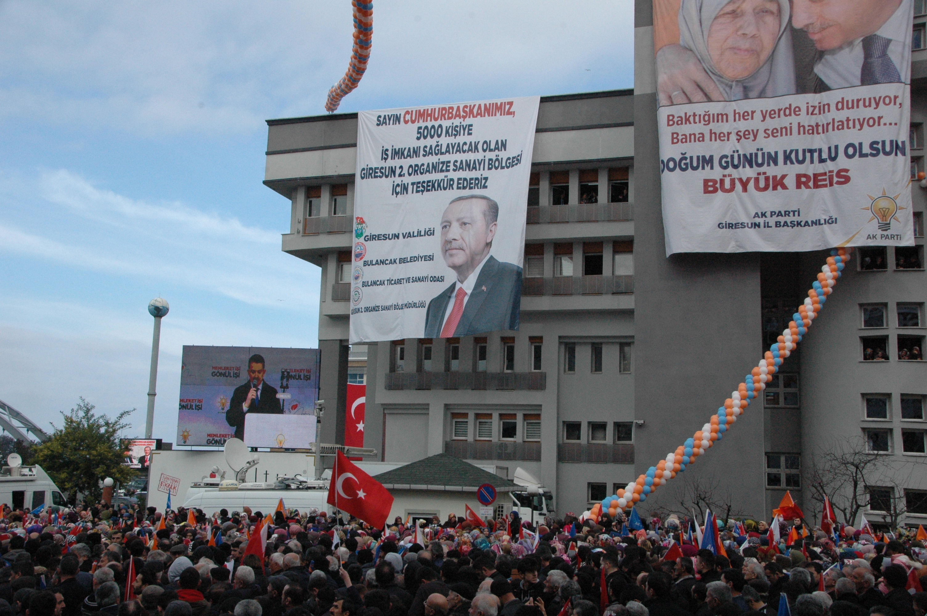 Cumhurbaşkanı Giresun Halkına Hitaben Konuşma Yaptı