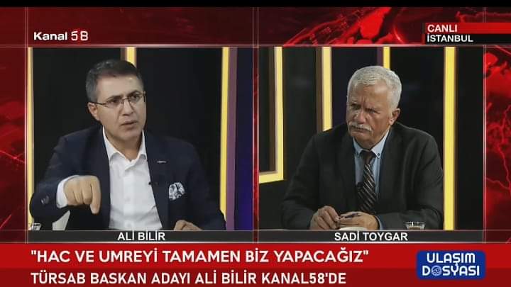 TÜRSAB BAŞKAN ADAYI BİLİR, TOYGARA PROJELERİNİ AKTARDI