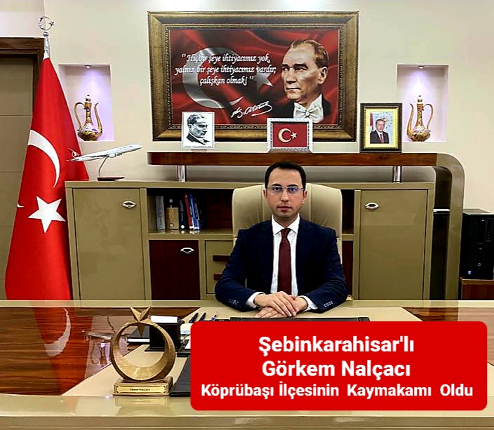 Şebinkarahisarlı Kaymakam Köprübaşı İlçesinde Görev Başında