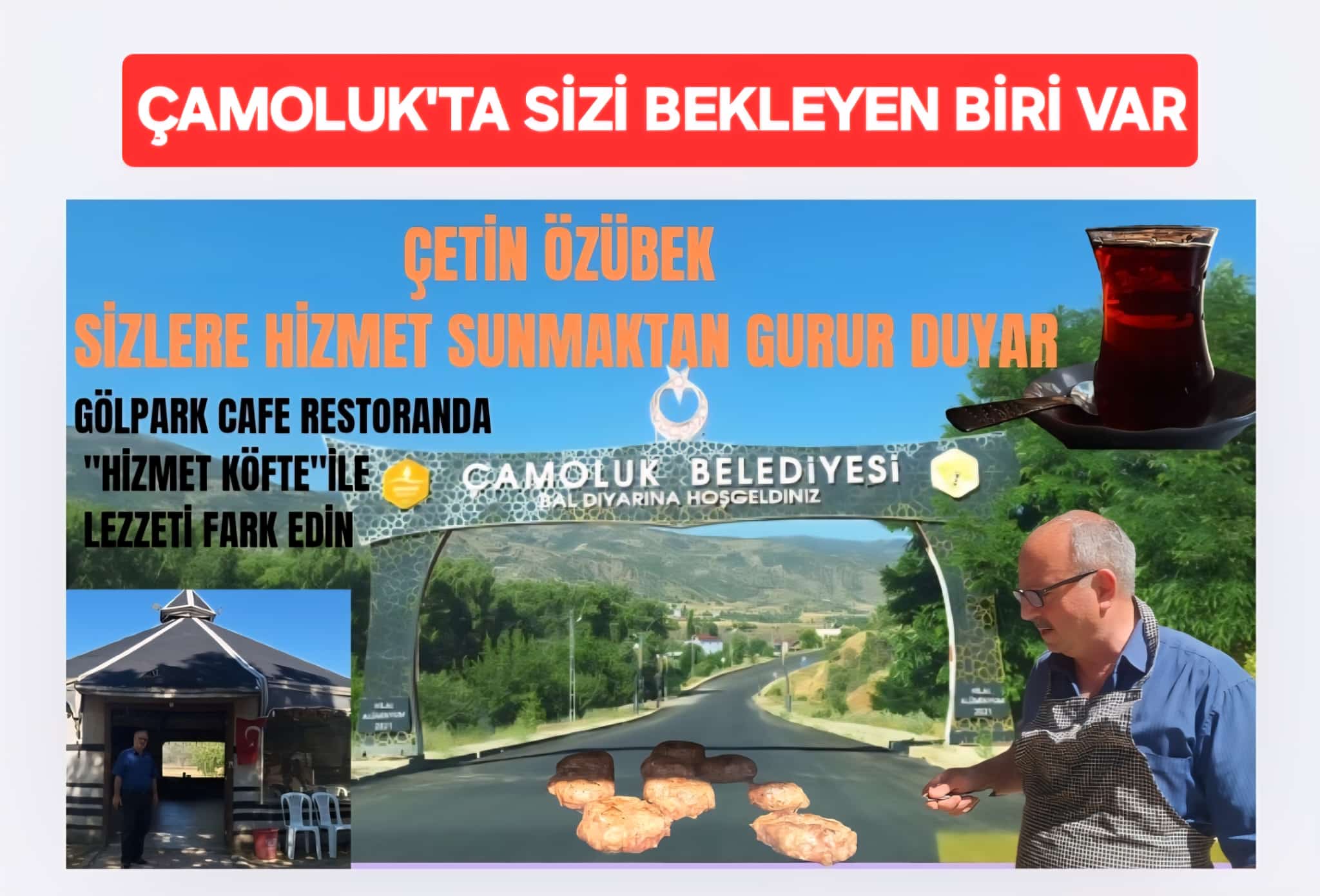 ÇAMOLUK SEVDALISI ÖZÜBEK HİZMETTE SINIR TANIMIYOR