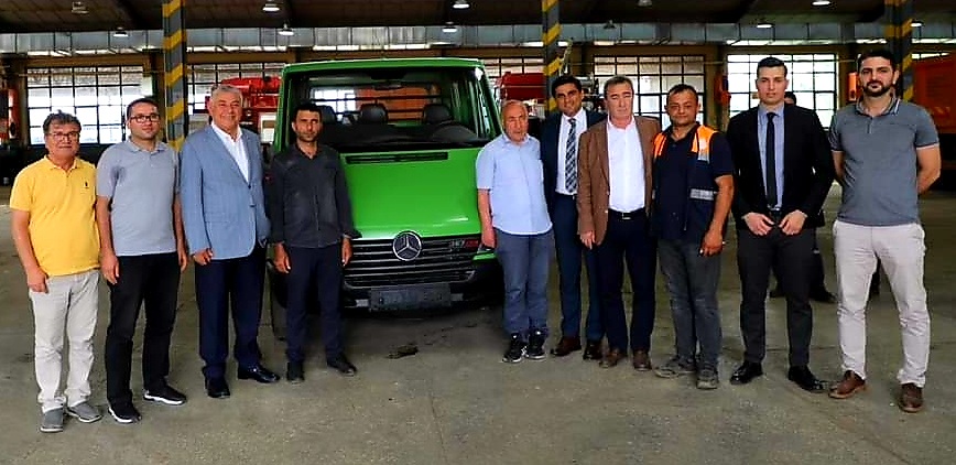 İBB Tarafından Şebinkarahisar Belediyesine Cenaze Aracı Hibe Edildi