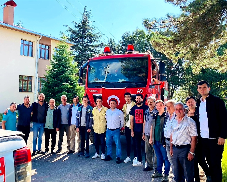 Şebinkarahisar Orman İşletme Müdürlüğünden  Muğlaya Yangın İşçisi Takviyesi