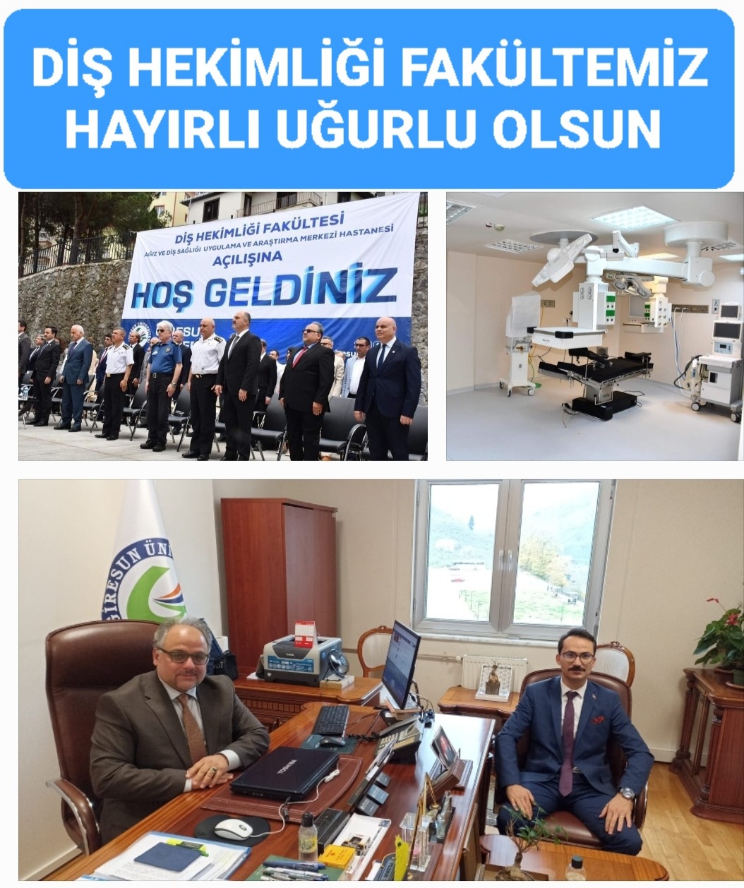 Rektör Yardımcısı Yıldırım Tebrik Dileklernı İletti
