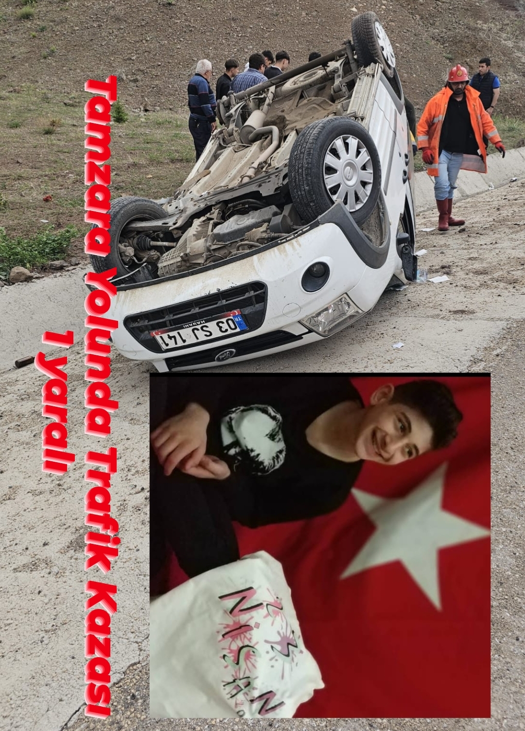 Şebinkarahisar da Trafik Kazası