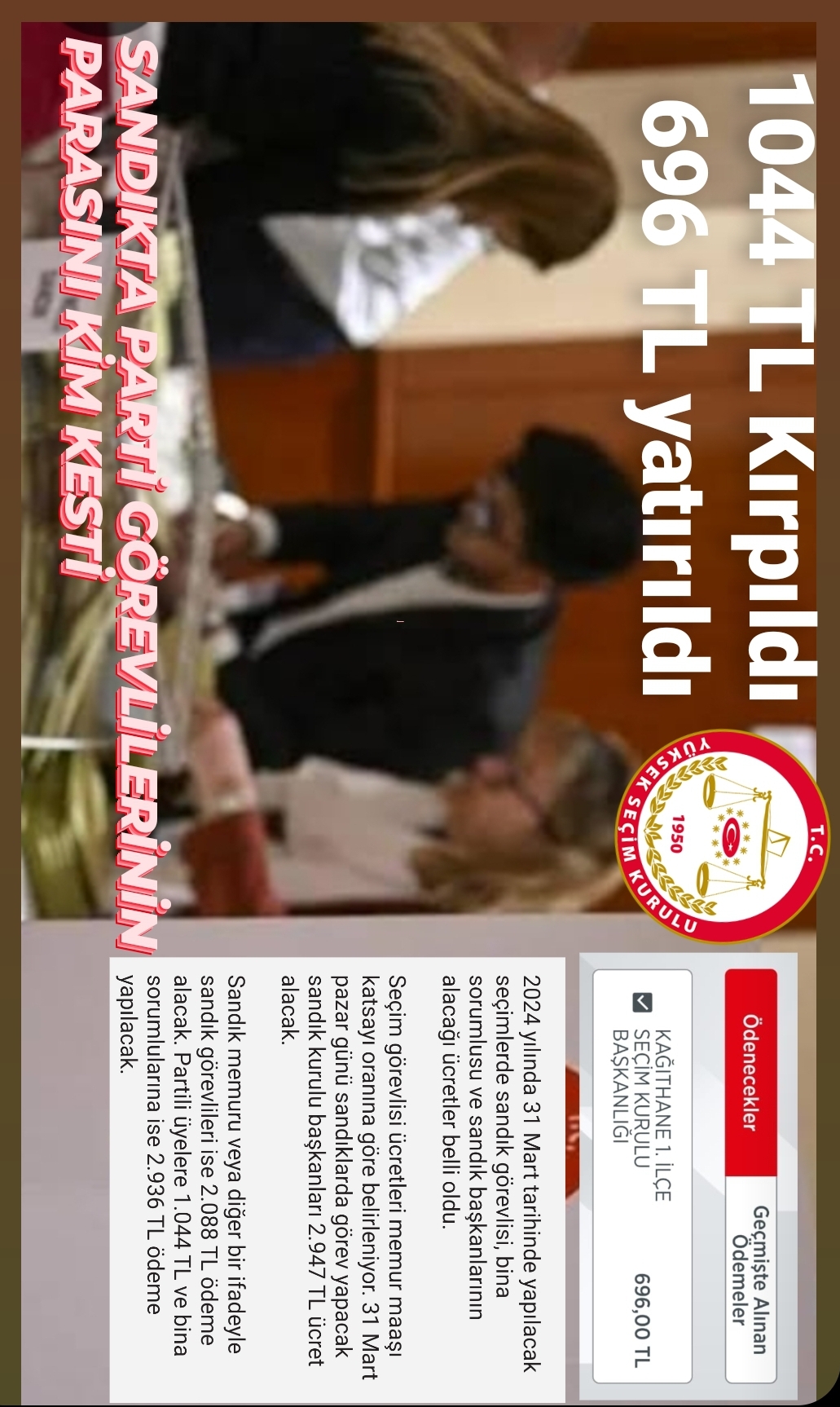 Seçim Paraları Hüsrana Uğrattı