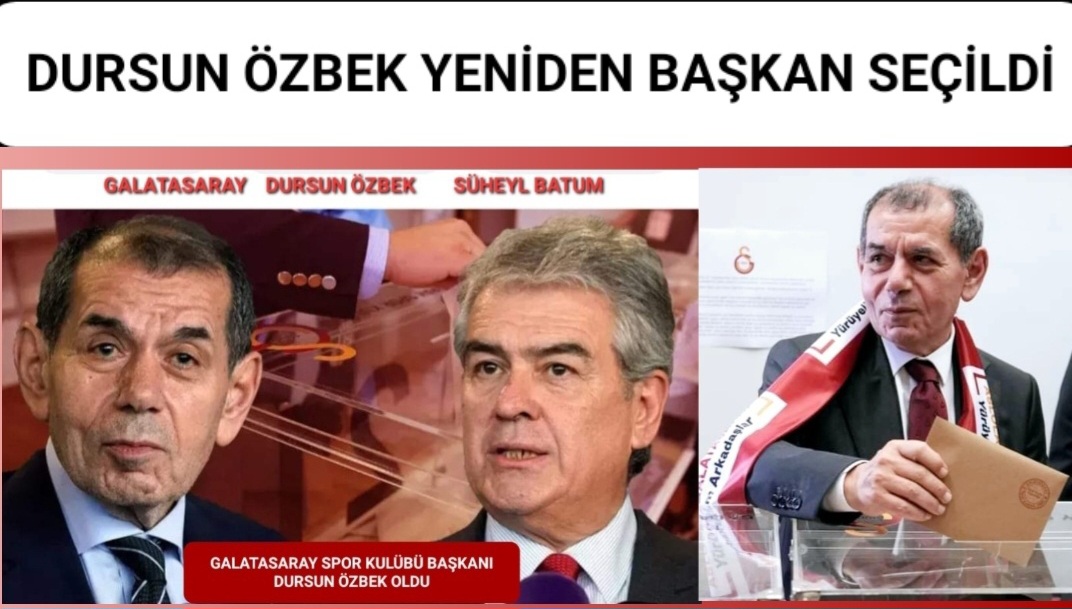 Dursun Özbek Yeniden Başkan Seçildi 