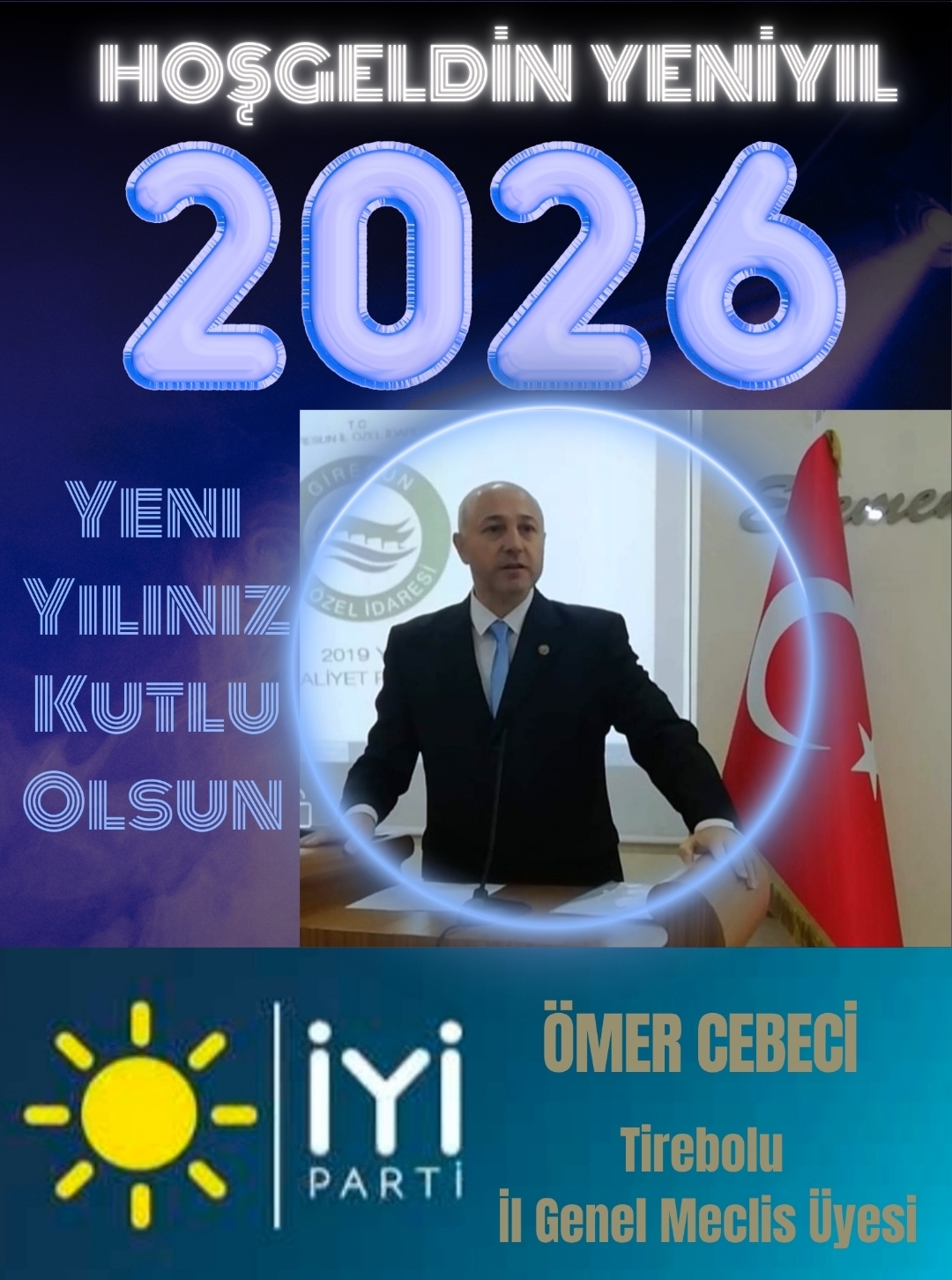 MECLİS ÜYESİ CEBECİ MUTLU YILLAR DİLER