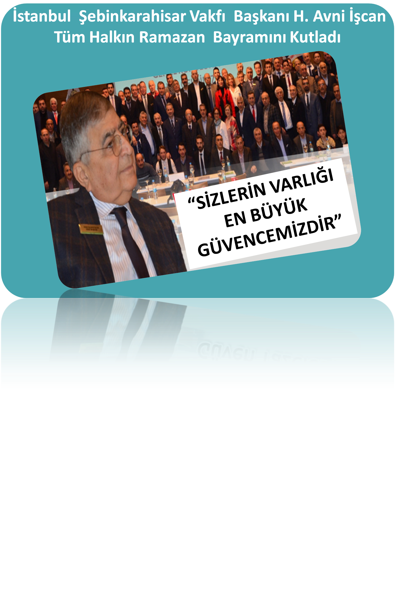 Vakıf Başkanı İşcan dan Bayram Mesajı
