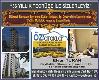 İŞ ADAMI ELVAN TURAN BAYRAM MESAJI YAYINLADI