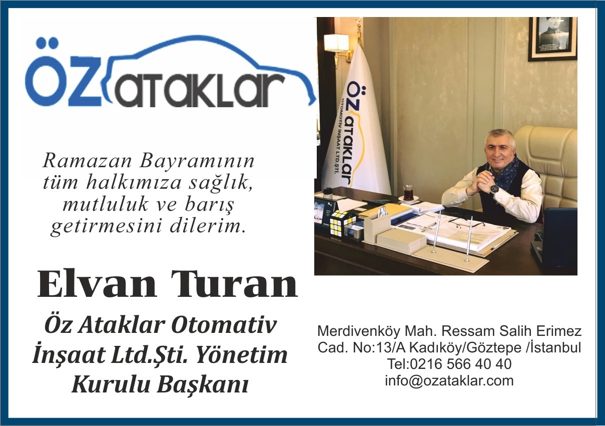 Özataklar  Otomotiv tüm halkın bayramını kutlar