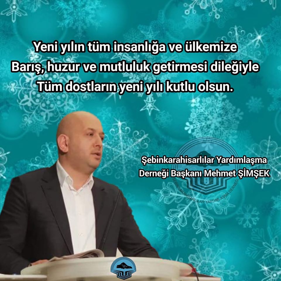 Başkan Şimşek Mutlu Yıllar Diledi