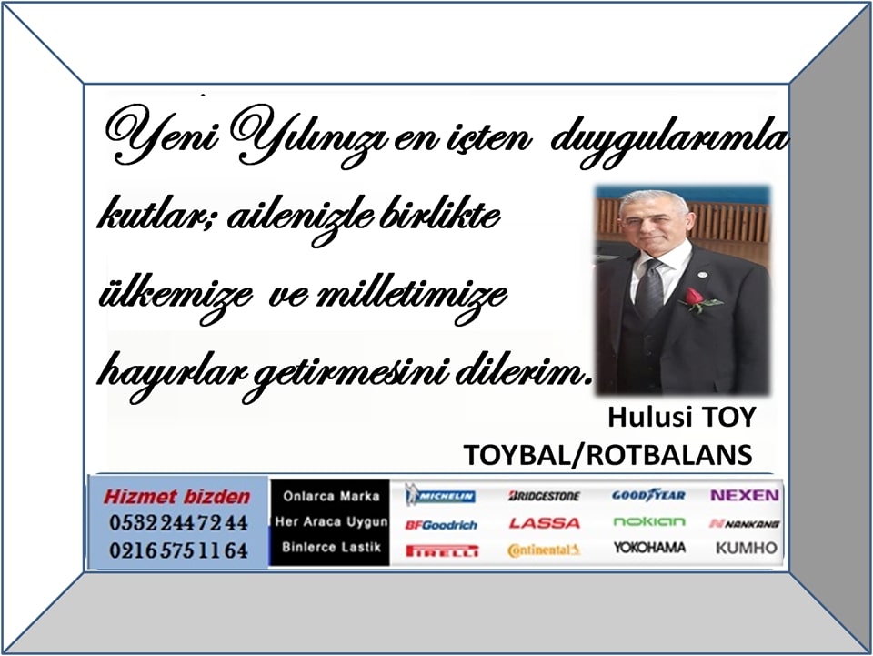Toybal  Hulusi Toy Mutlu Yıllar Diler