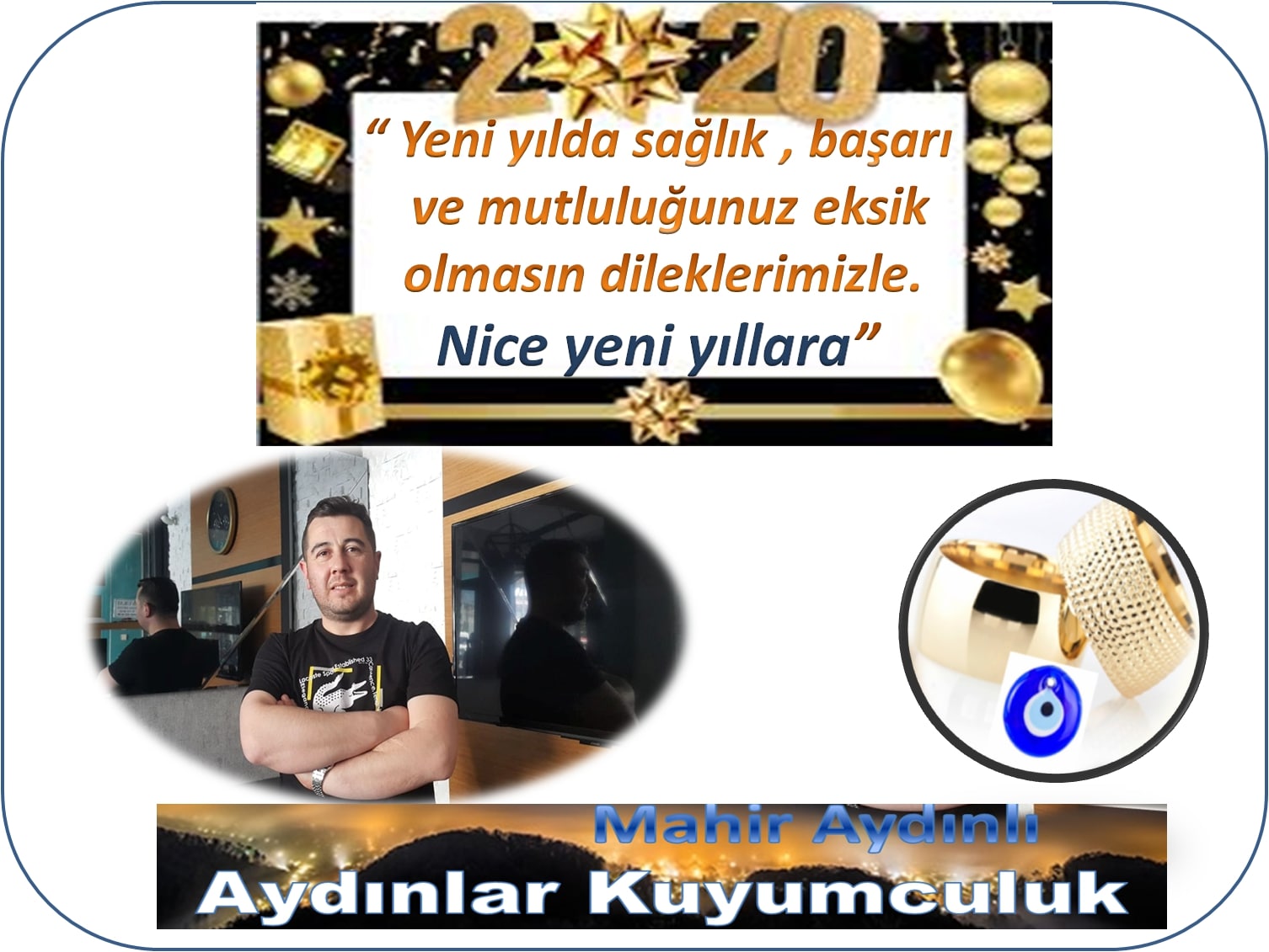 Aydınlar Kuyumculuk Tüm Halkın Yeni Yılını Kutladı